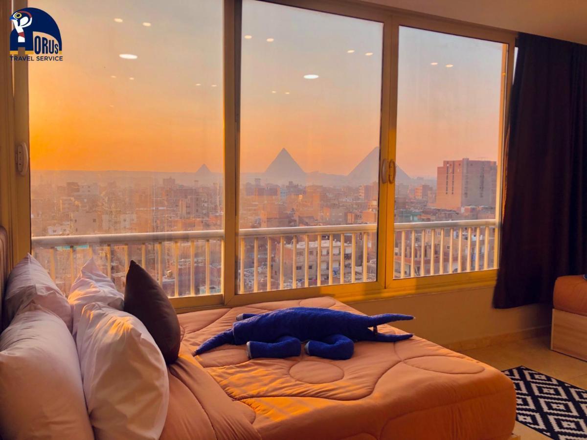 Horus Horizon Inn Pyramids View Kafret el-Gabal Exterior foto