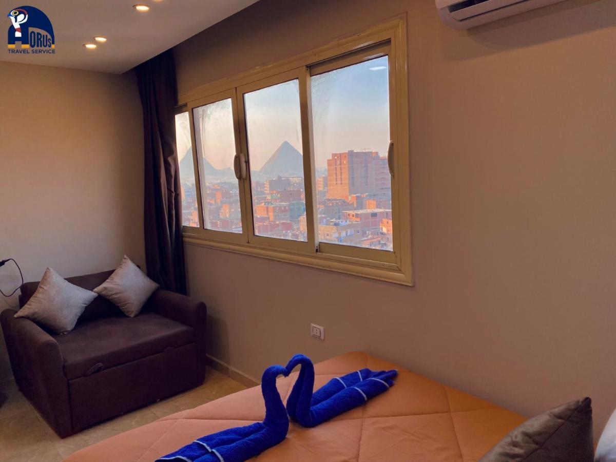 Horus Horizon Inn Pyramids View Kafret el-Gabal Exterior foto