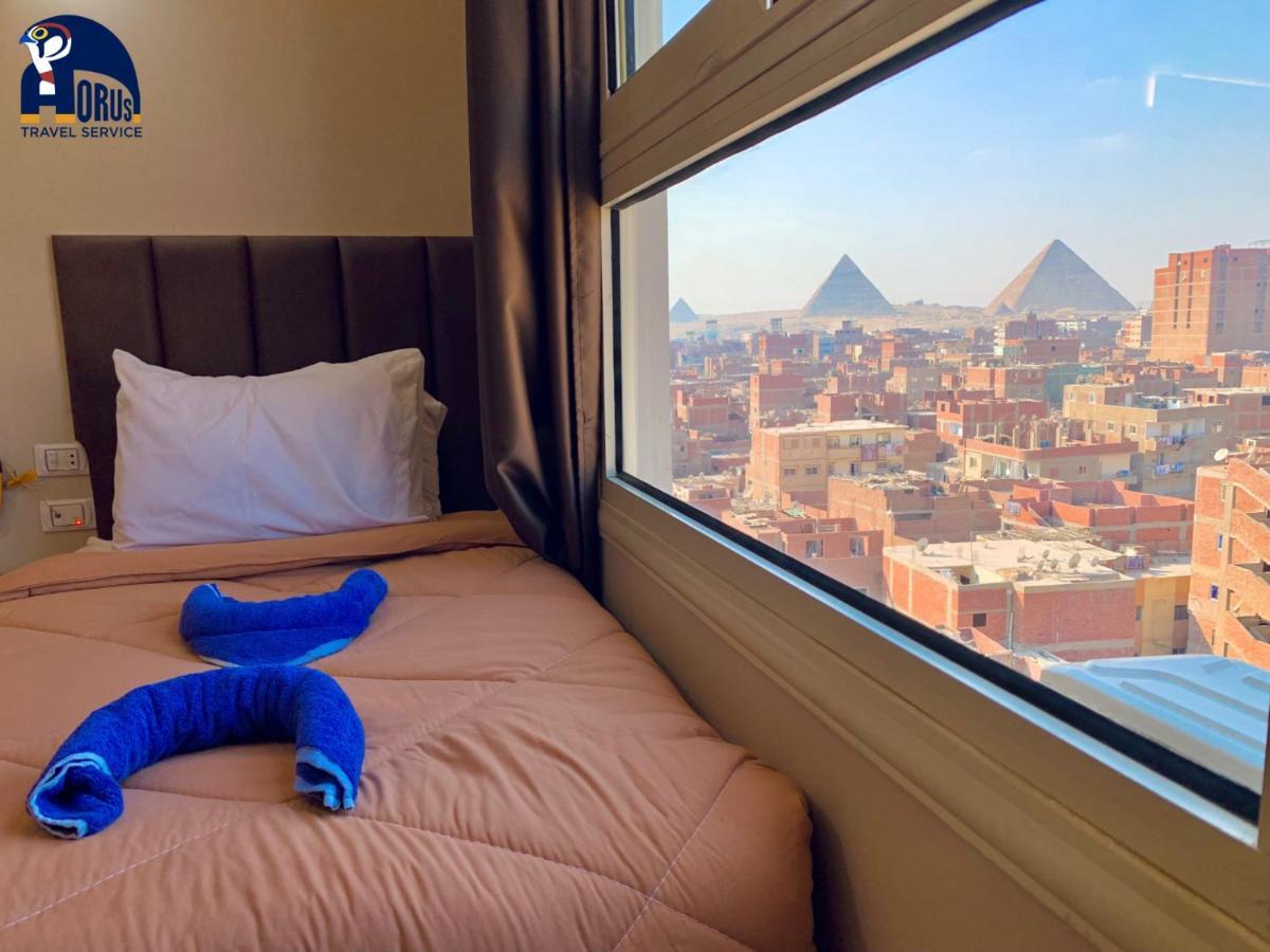 Horus Horizon Inn Pyramids View Kafret el-Gabal Exterior foto